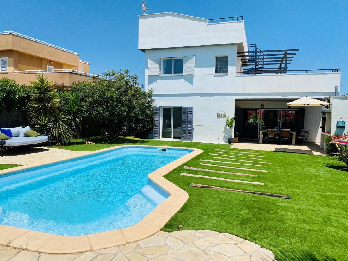 Villa 15 - Beachhouse Luxury Villa - 300M Beach - Wifi - Klima Sa Ràpita Екстериор снимка